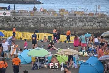 Espectáculo pirotécnico de Melenara 2022/Francisco Javier Santana, TA, Jesús Ruiz y Antonio Alí.